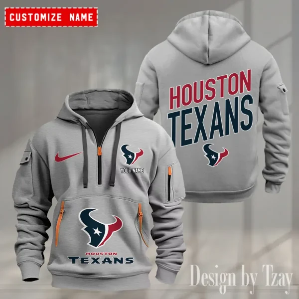 Houston Texans Heavy Hoodie AZHEAVYHD358 - Image 3