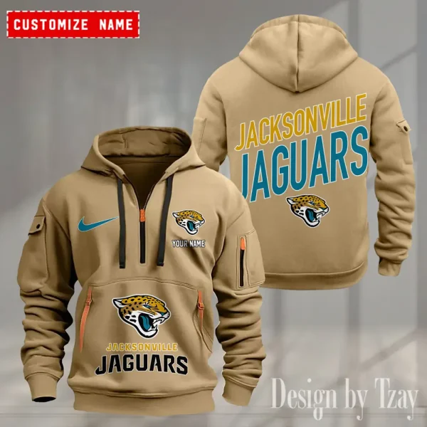 Jacksonville Jaguars Heavy Hoodie AZHEAVYHD360 - Image 2