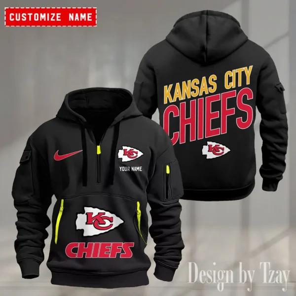 Kansas City Chiefs Heavy Hoodie AZHEAVYHD361 - Image 2