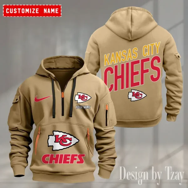 Kansas City Chiefs Heavy Hoodie AZHEAVYHD361 - Image 3