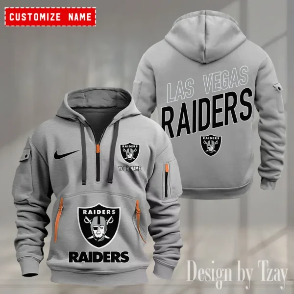 Las Vegas Raiders Heavy Hoodie AZHEAVYHD362 - Image 3