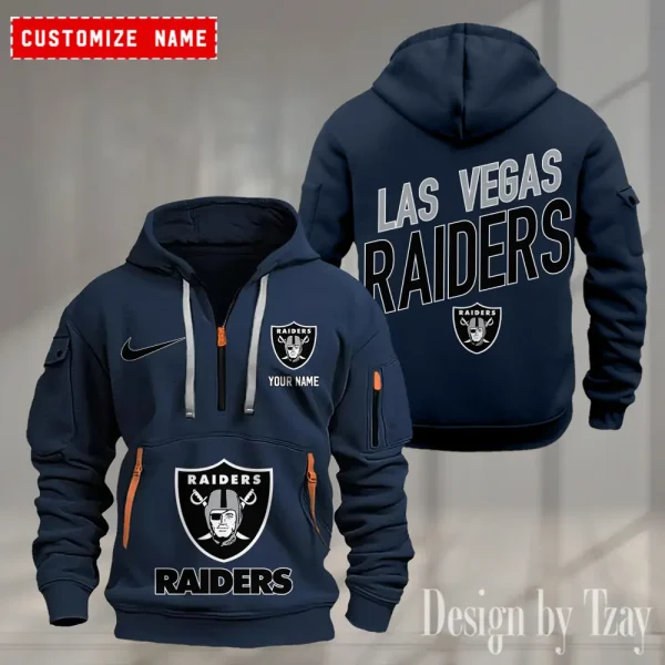 Las Vegas Raiders Heavy Hoodie AZHEAVYHD362 - Image 4