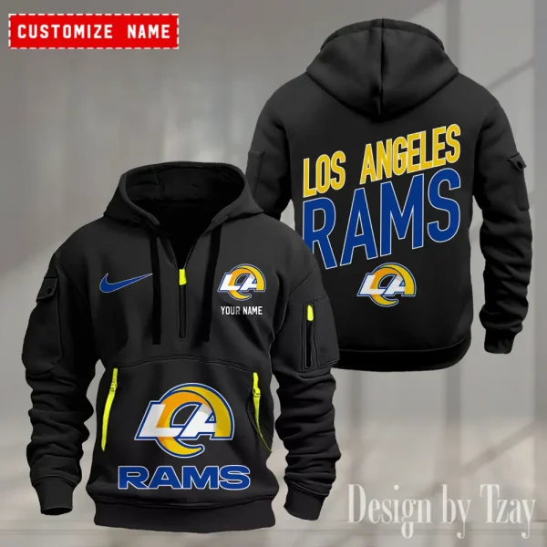 Los Angeles Rams Heavy Hoodie AZHEAVYHD364 - Image 2