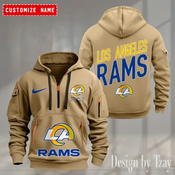 Los Angeles Rams Heavy Hoodie AZHEAVYHD364 - Image 3