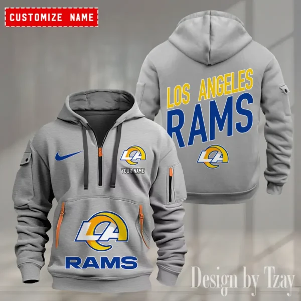 Los Angeles Rams Heavy Hoodie AZHEAVYHD364 - Image 4