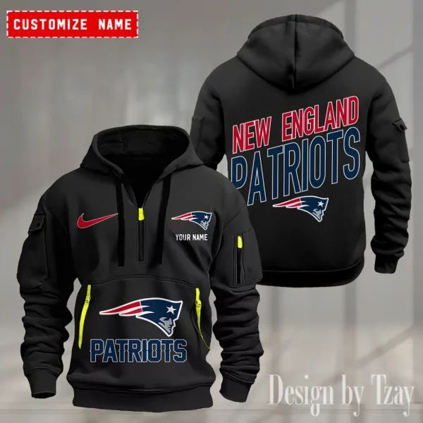 New England Patriots Heavy Hoodie AZHEAVYHD367 - Image 2