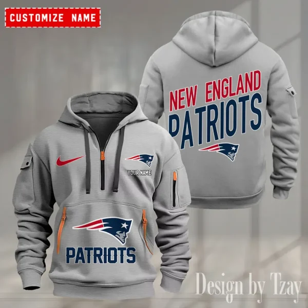 New England Patriots Heavy Hoodie AZHEAVYHD367 - Image 4