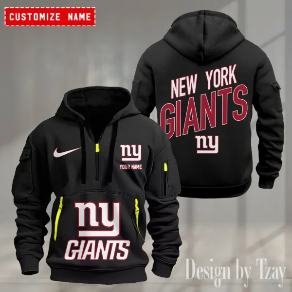 New York Giants Heavy Hoodie AZHEAVYHD369 - Image 2