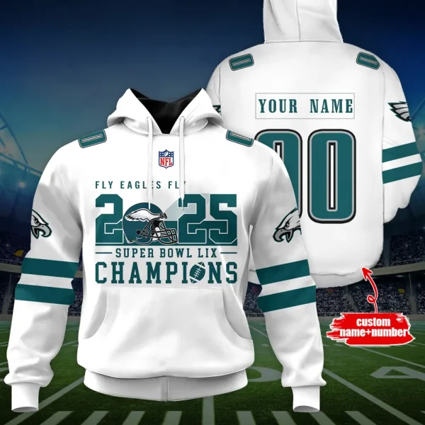 Philadelphia Eagles 3D Printed Pullover Hoodie AZHD731 - Image 2