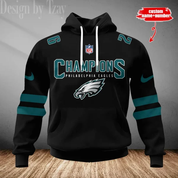 Philadelphia Eagles 3D Printed Pullover Hoodie AZHD732