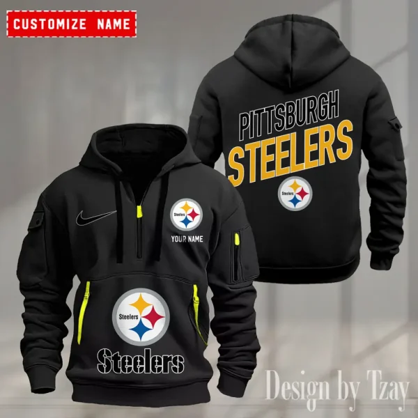 Pittsburgh Steelers Heavy Hoodie AZHEAVYHD372 - Image 2