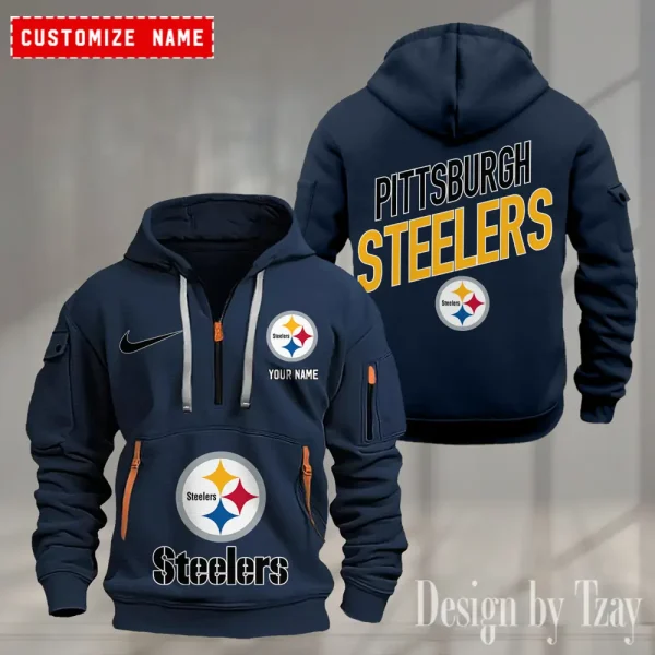 Pittsburgh Steelers Heavy Hoodie AZHEAVYHD372 - Image 4