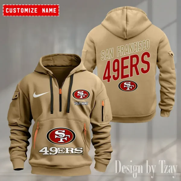 San Francisco 49ers Heavy Hoodie AZHEAVYHD373 - Image 3