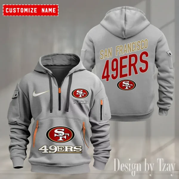 San Francisco 49ers Heavy Hoodie AZHEAVYHD373 - Image 4