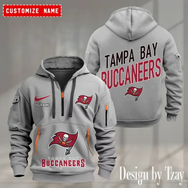 Tampa Bay Buccaneers Heavy Hoodie AZHEAVYHD375 - Image 3