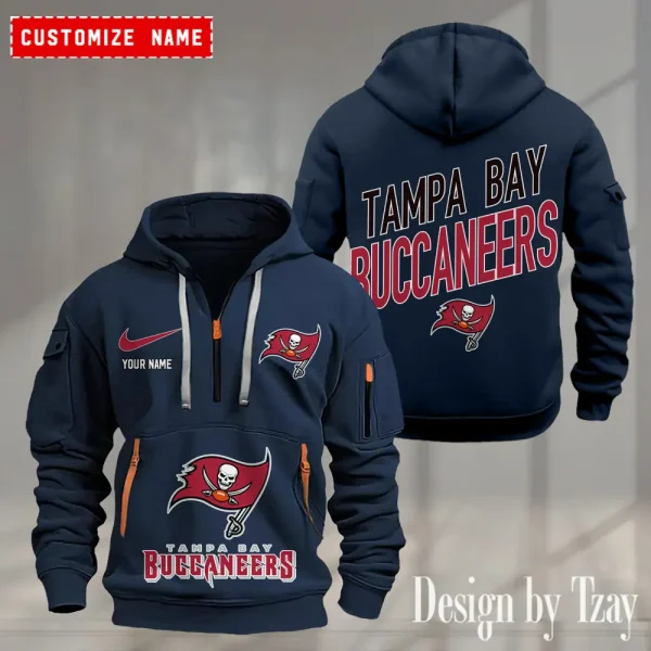 Tampa Bay Buccaneers Heavy Hoodie AZHEAVYHD375 - Image 4