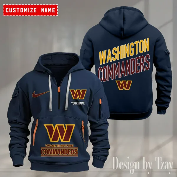 Washington Commanders Heavy Hoodie AZHEAVYHD377 - Image 4