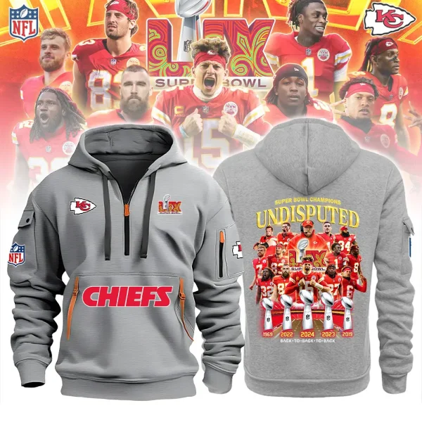 Kansas City Chiefs Heavy Hoodie AZHEAVYHD378 - Image 4