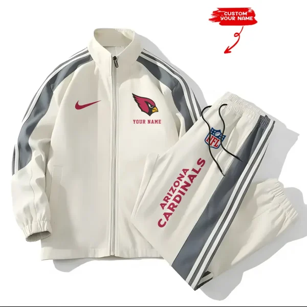 Arizona Cardinals New Style Versatile Sports Set Jacket And Pants S9VSS2PS001