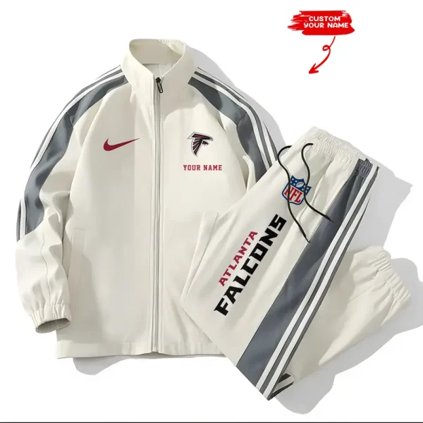 Atlanta Falcons New Style Versatile Sports Set Jacket And Pants S9VSS2PS002