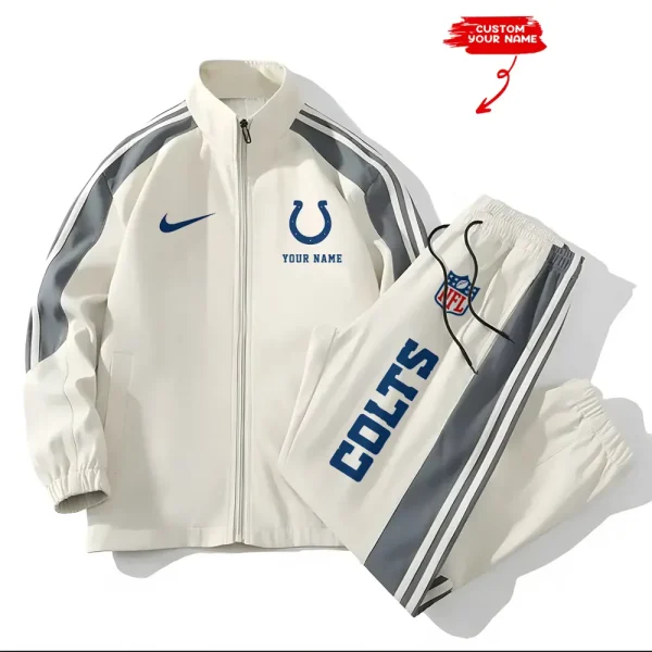 Indianapolis Colts New Style Versatile Sports Set Jacket And Pants S9VSS2PS014