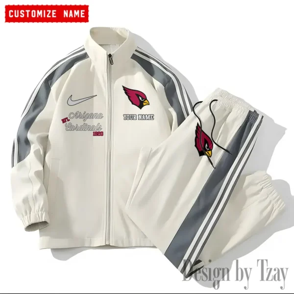 Arizona Cardinals New Style Versatile Sports Set Jacket And Pants S9VSS2PS033