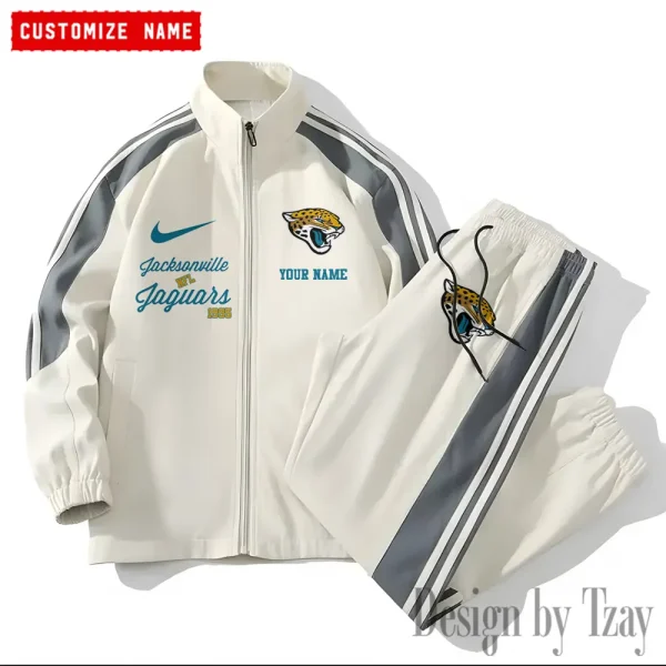 Jacksonville Jaguars New Style Versatile Sports Set Jacket And Pants S9VSS2PS047