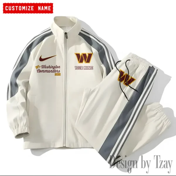 Washington Commanders New Style Versatile Sports Set Jacket And Pants S9VSS2PS064