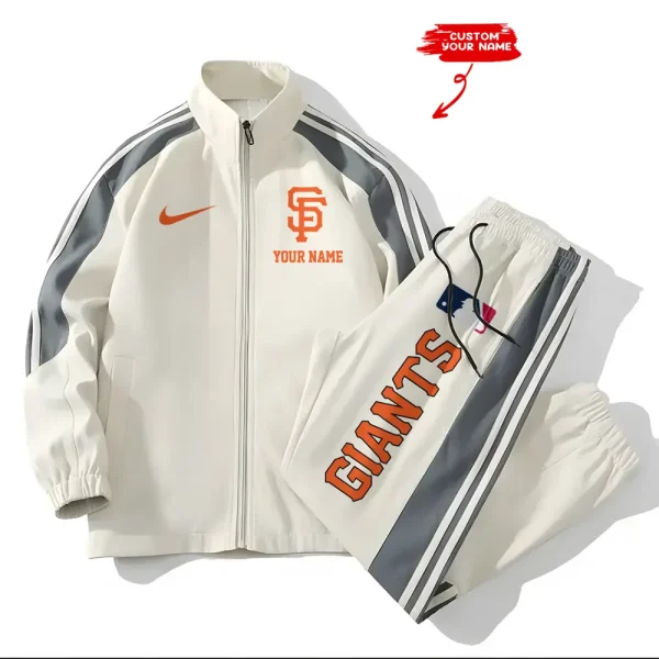 San Francisco Giants MLB New Style Versatile Sports Set Jacket And Pants S9VSS2PS088