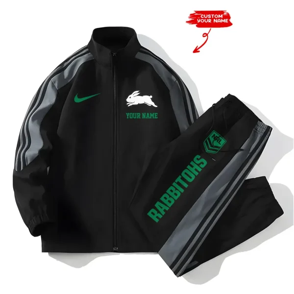 South Sydney Rabbitohs NRL New Style Versatile Sports Set Jacket And Pants S9VSS2PS097