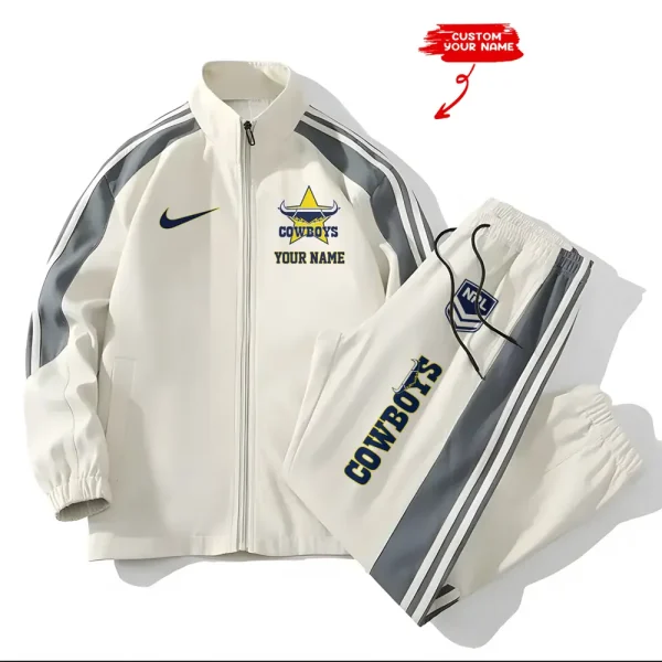 North Queensland Cowboys NRL New Style Versatile Sports Set Jacket And Pants S9VSS2PS108 - Image 2