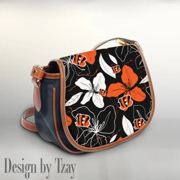 Cincinnati Bengals New Fashion Ladies Messenger Bag SPTLMB007 - Image 2