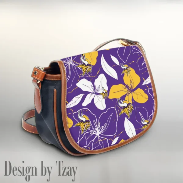 Minnesota Vikings New Fashion Ladies Messenger Bag SPTLMB021 - Image 2