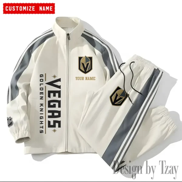 Vegas Golden Knights NHL New Style Versatile Sports Set Jacket And Pants S9VSS2PS123