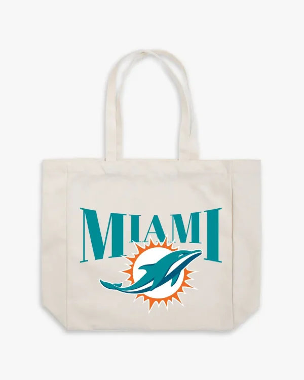 Miami Dolphins Canvas Tote Bag AZCANVASBAG035 - Image 4