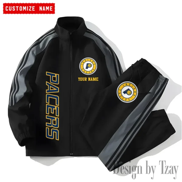 Indiana Pacers NBA New Style Versatile Sports Set Jacket And Pants S9VSS2PS173