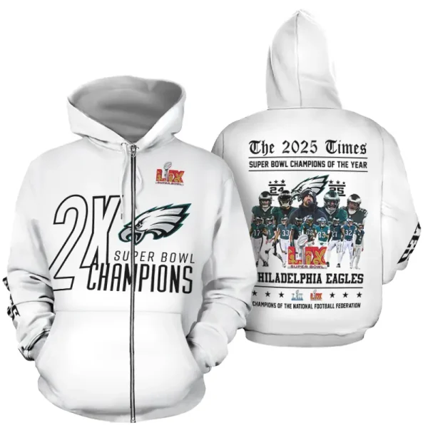 Philadelphia Eagles 3D Printed Pullover Hoodie AZHD737