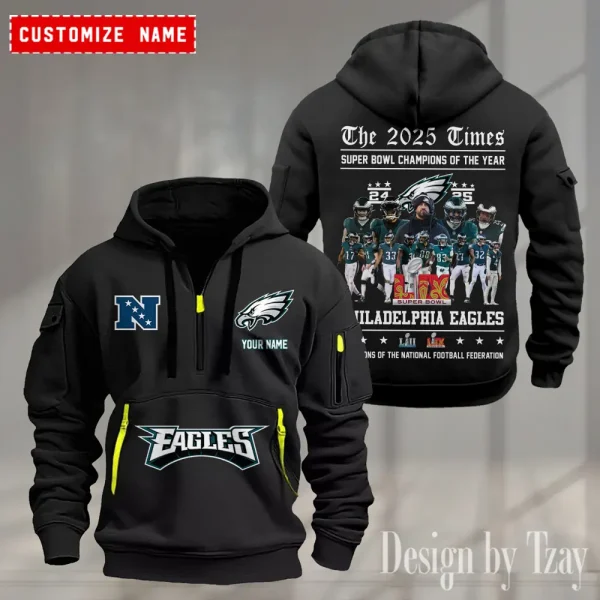 Philadelphia Eagles Heavy Hoodie AZHEAVYHD384