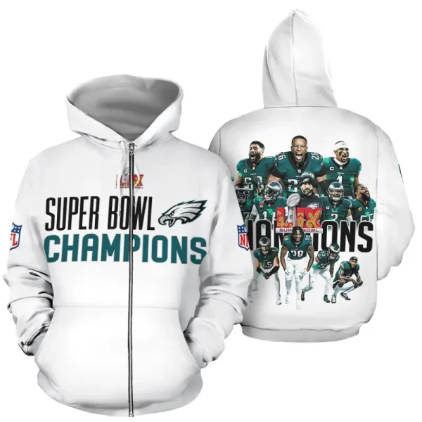 Philadelphia Eagles 3D Printed Pullover Hoodie AZHD738