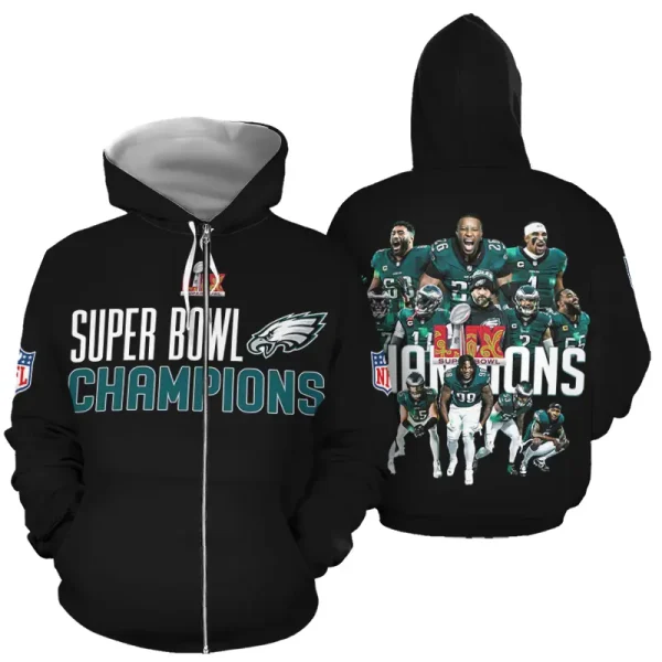 Philadelphia Eagles 3D Printed Pullover Hoodie AZHD741