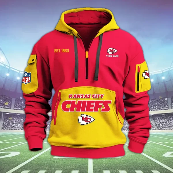 Kansas City Chiefs Heavy Hoodie AZHEAVYHD386 - Image 9