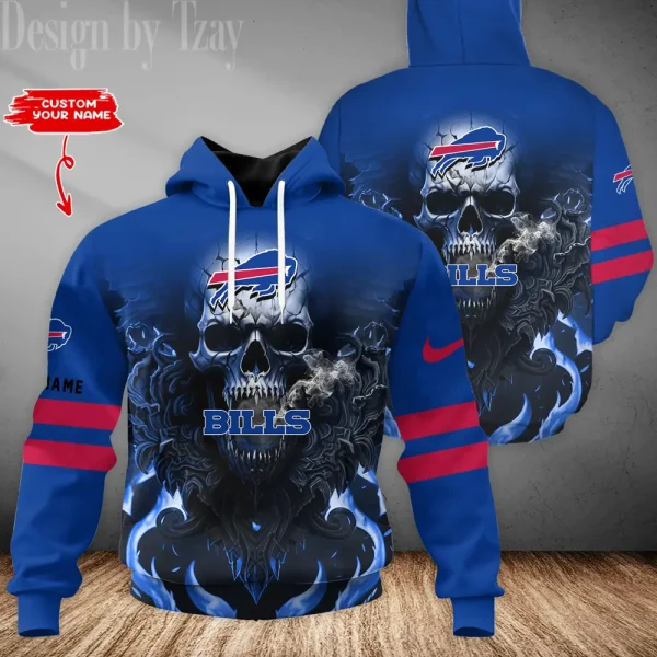 Buffalo Bills 3D Printed Pullover Hoodie AZHD747