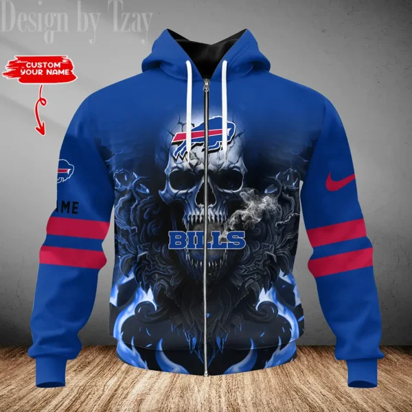 Buffalo Bills 3D Printed Pullover Hoodie AZHD747 - Image 2