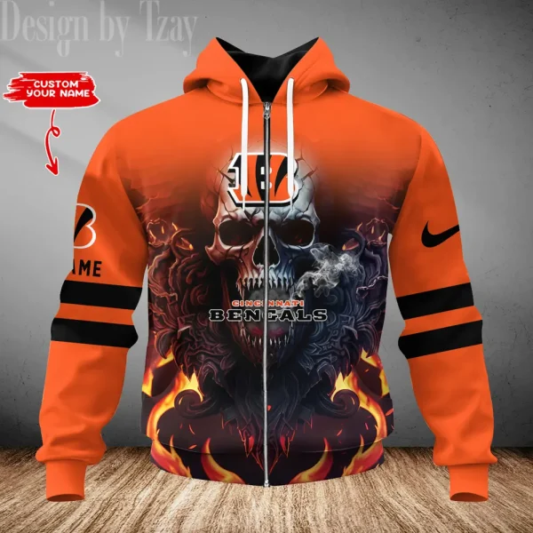 Cincinnati Bengals 3D Printed Pullover Hoodie AZHD750 - Image 2