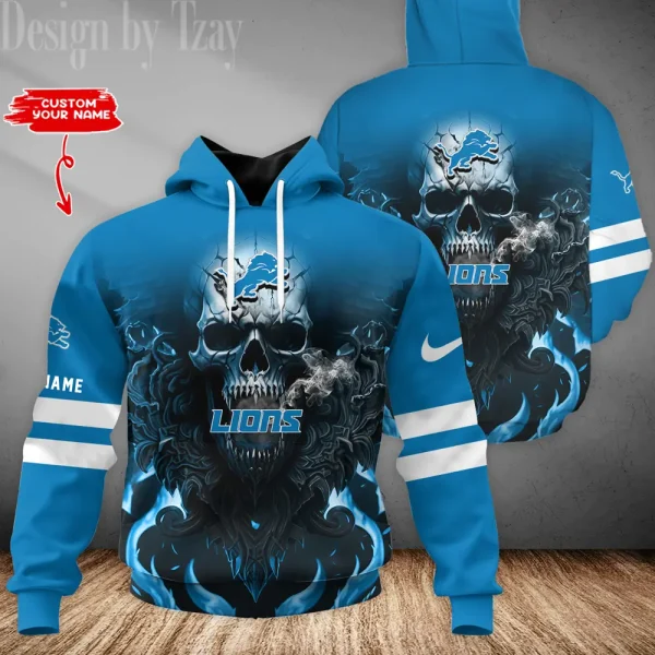 Detroit Lions 3D Printed Pullover Hoodie AZHD754