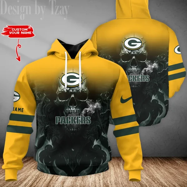 Green Bay Packers 3D Printed Pullover Hoodie AZHD755