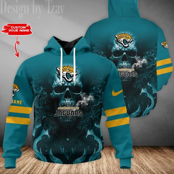 Jacksonville Jaguars 3D Printed Pullover Hoodie AZHD758