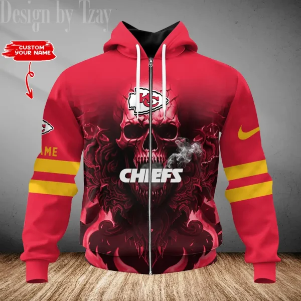 Kansas City Chiefs 3D Printed Pullover Hoodie AZHD759 - Image 2