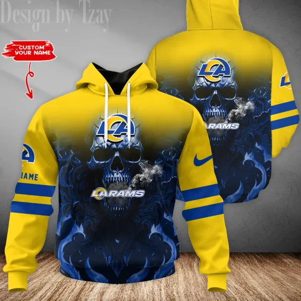 Los Angeles Rams 3D Printed Pullover Hoodie AZHD762