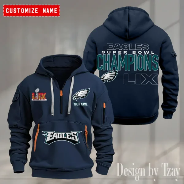 Philadelphia Eagles Heavy Hoodie AZHEAVYHD387